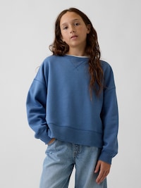 Kids VintageSoft Oversized Split-Hem Sweatshirt
