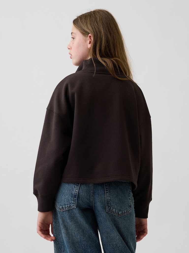 Kids VintageSoft Oversized Quarter-Zip Pullover