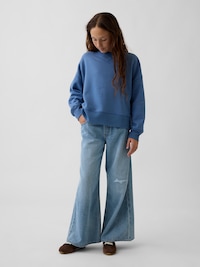 Kids VintageSoft Oversized Split-Hem Sweatshirt