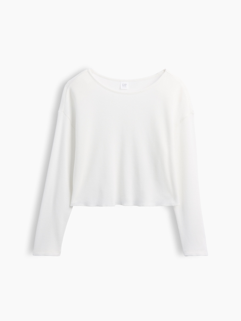 Kids Oversized Waffle T-Shirt