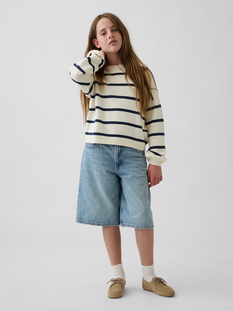 Kids Oversized Rollneck Sweater