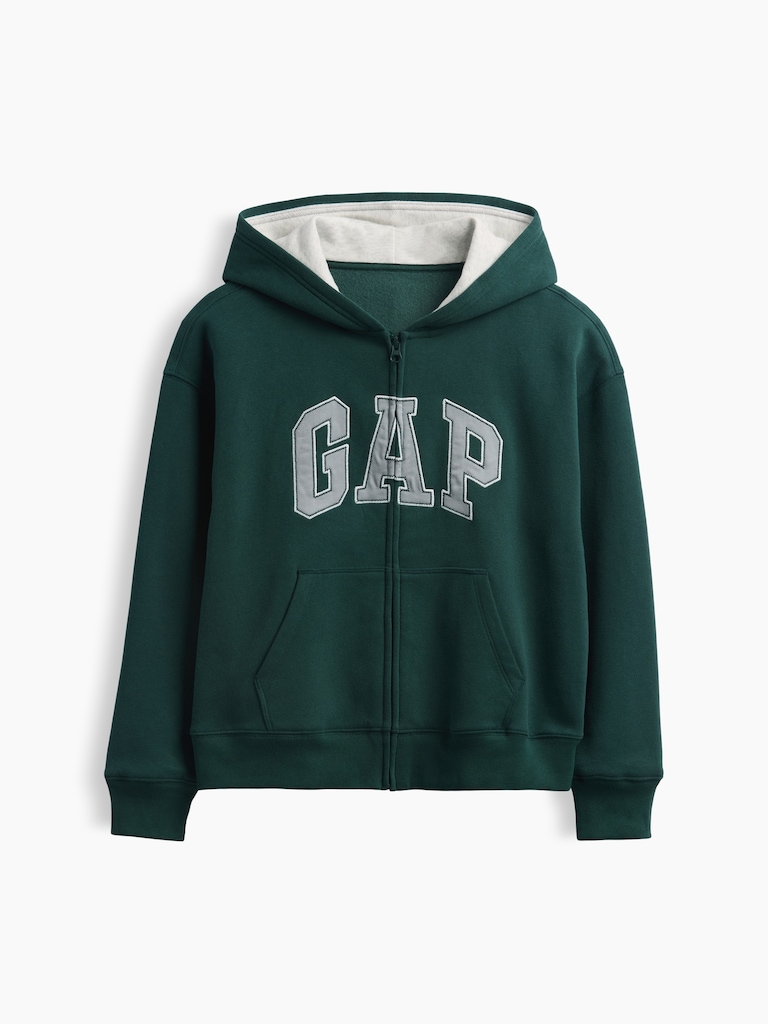 Kids VintageSoft Logo Zip Hoodie