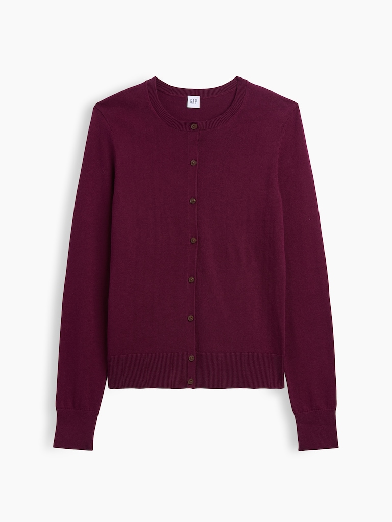 Crewneck Cardigan