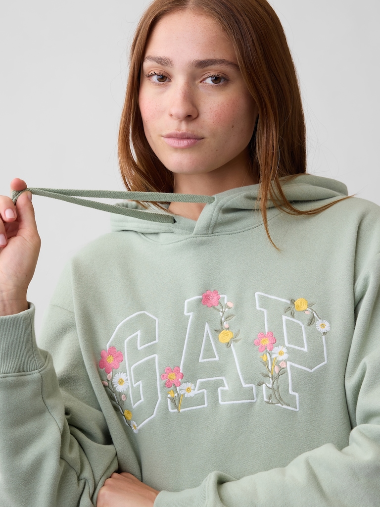 Relaxed Gap Logo Hoodie