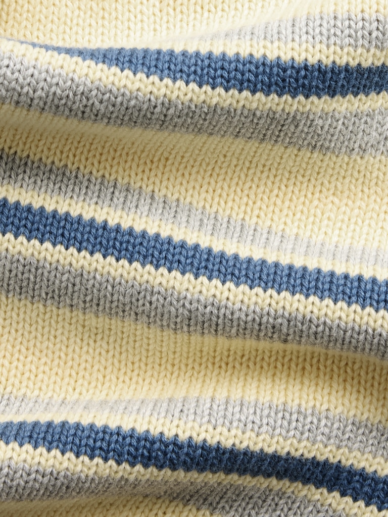 Kids 100% Cotton Oversized Rollneck Sweater