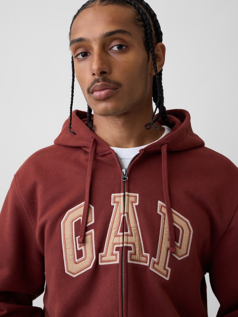 Adult VintageSoft Arch Logo Zip Hoodie