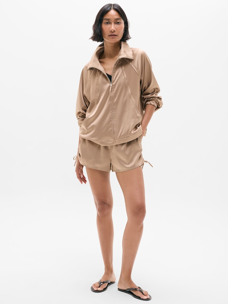 Featherweight Satin Jacket