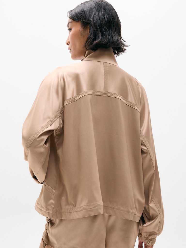 Featherweight Satin Jacket