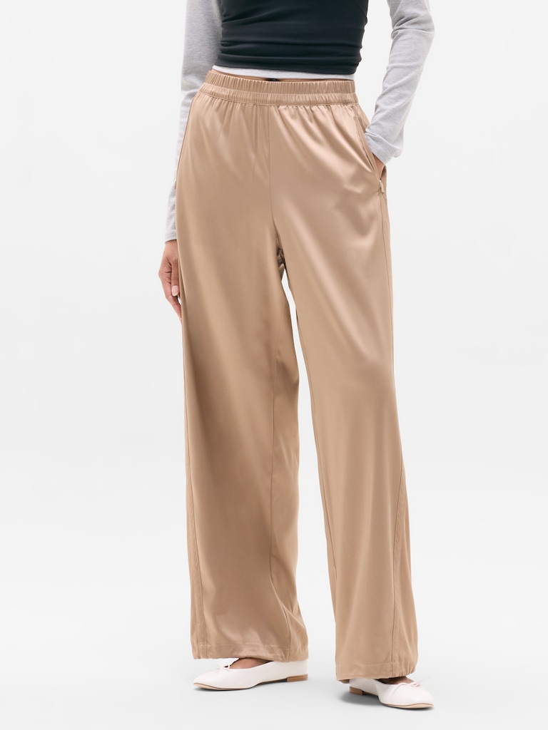 Featherweight Satin Pant