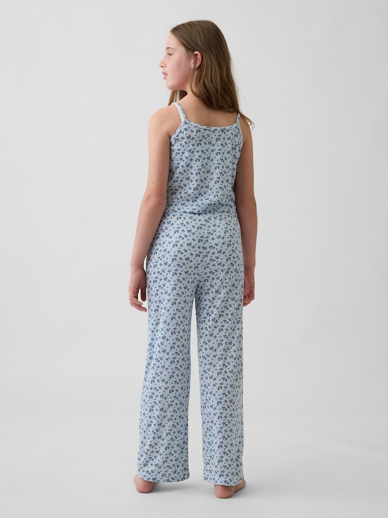 Kids Recycled Pointelle Tank PJ Set