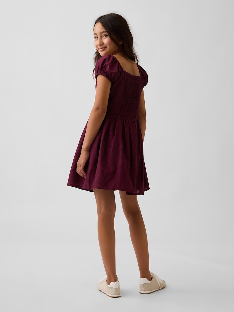 Kids Puff-Sleeve Dress