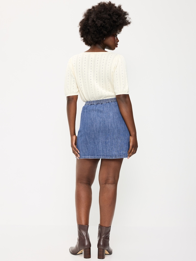 Mini Wrap Skirt