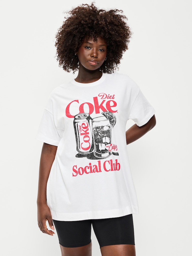 Coca Cola® Oversized Tunic T-Shirt