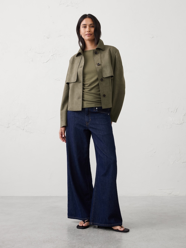 Soft Luxe Side-Ruched Top