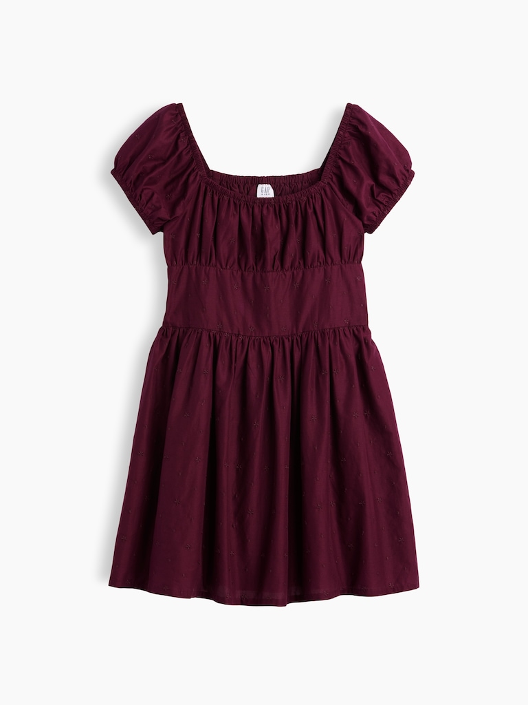 Kids Puff-Sleeve Dress