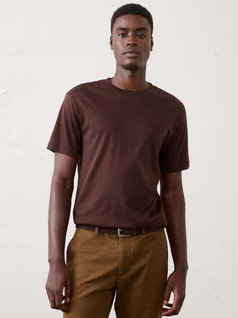 Luxe Touch Crew-Neck T-Shirt