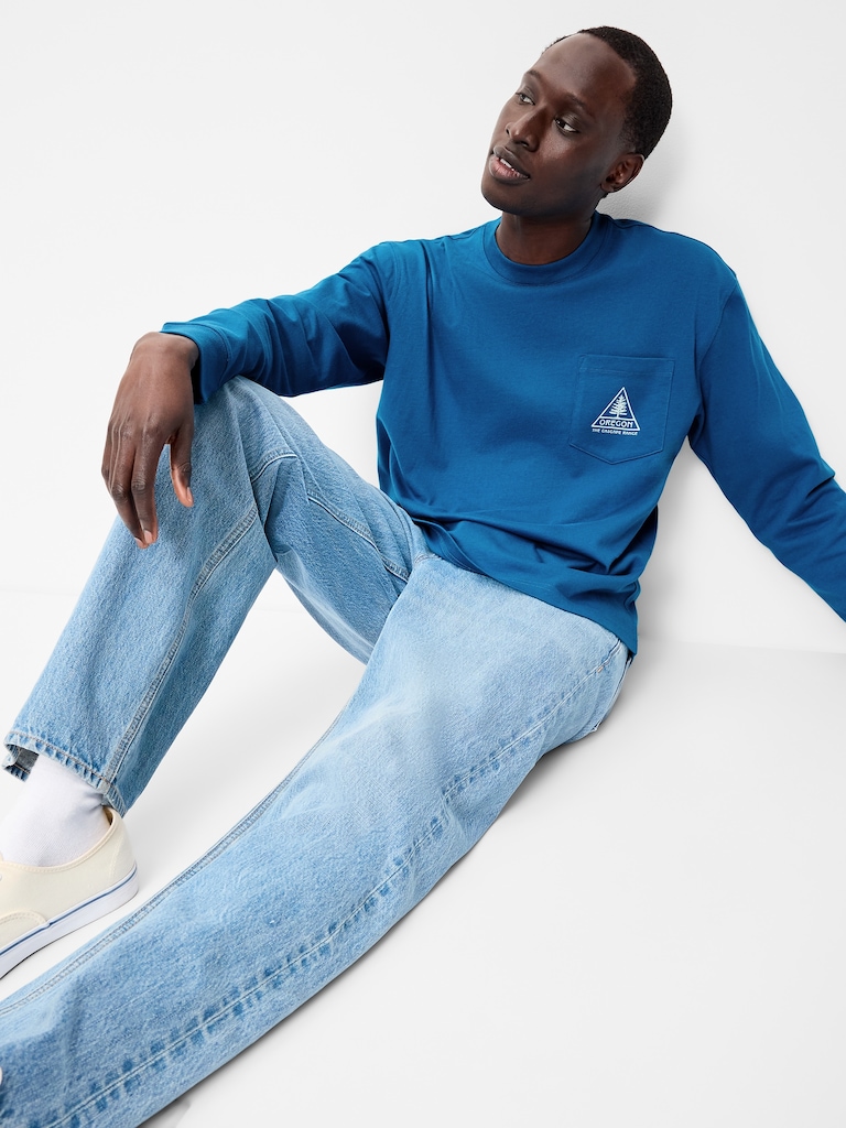 Long-Sleeve Heavyweight Graphic T-Shirt