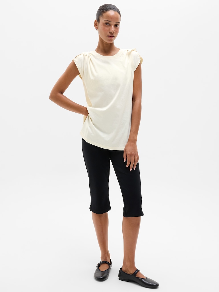Favorite Cotton Cinched Tee