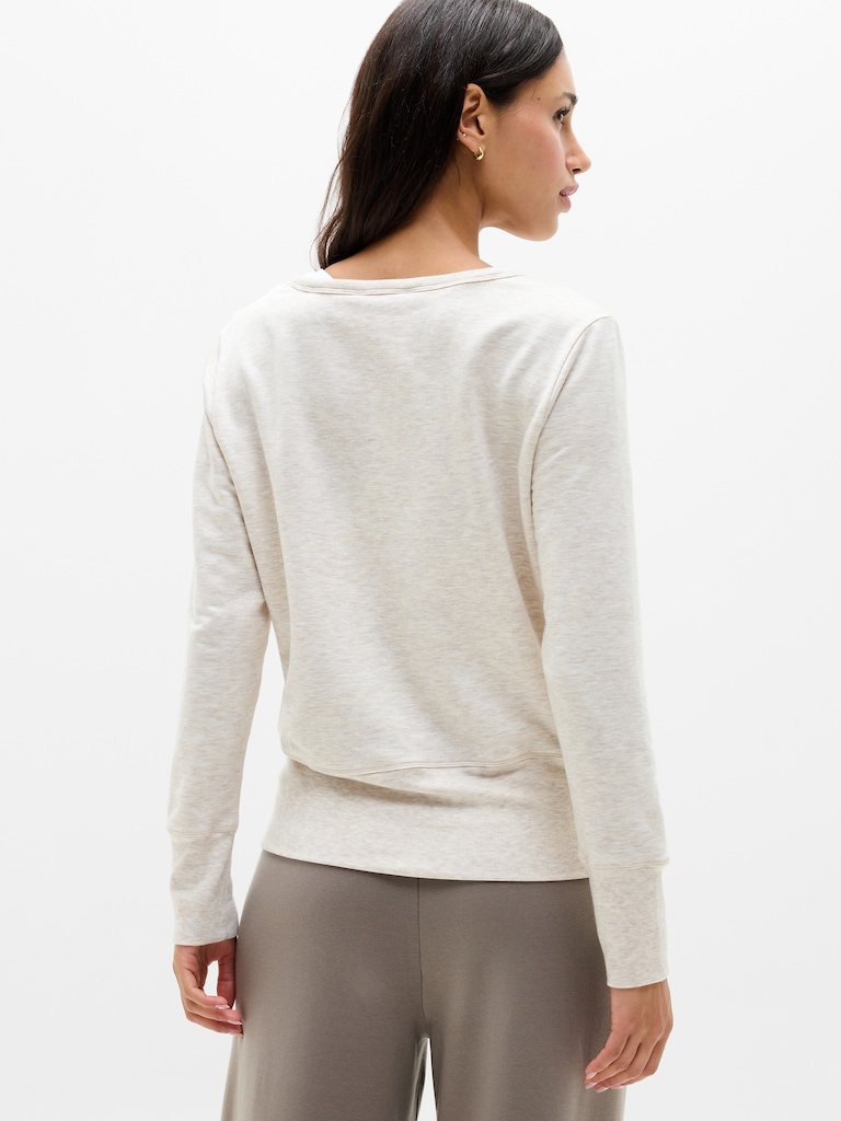 Coaster Luxe V-Neck Sweatshirt