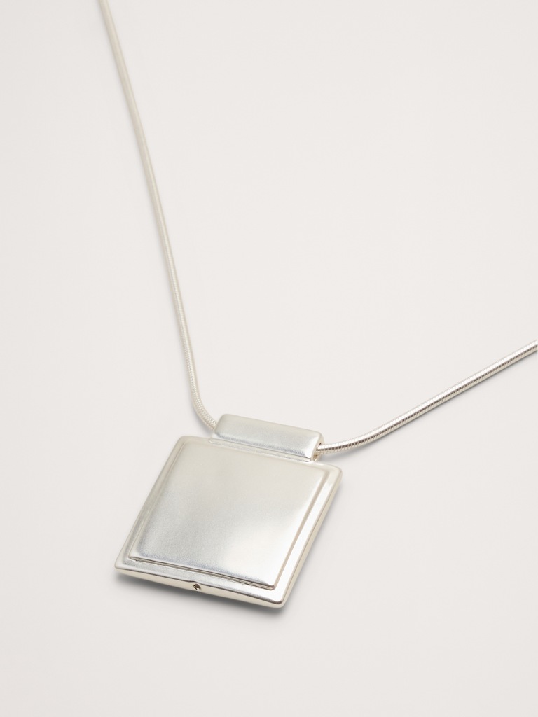 Square Pendant Necklace