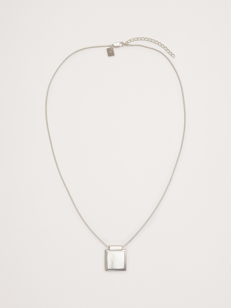 Square Pendant Necklace