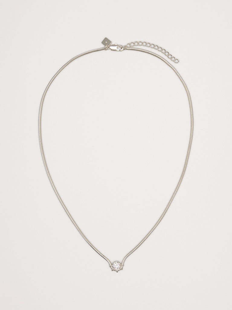 Collier à pendentif à pierre