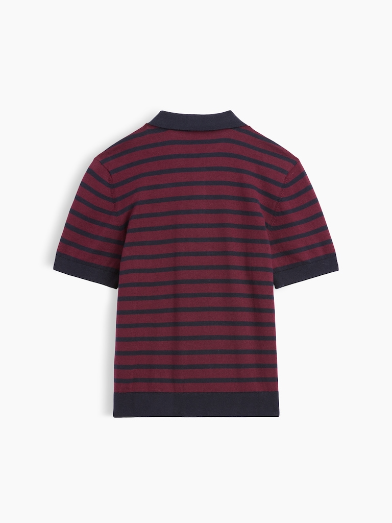 Kids Relaxed Sweater Polo Shirt