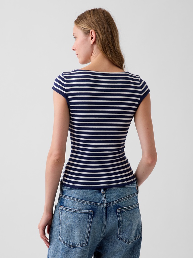 Modern Boatneck T-Shirt