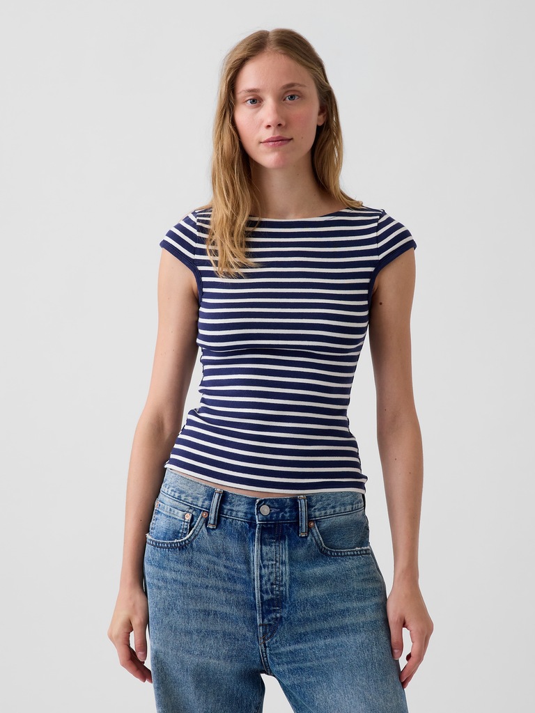 Modern Boatneck T-Shirt