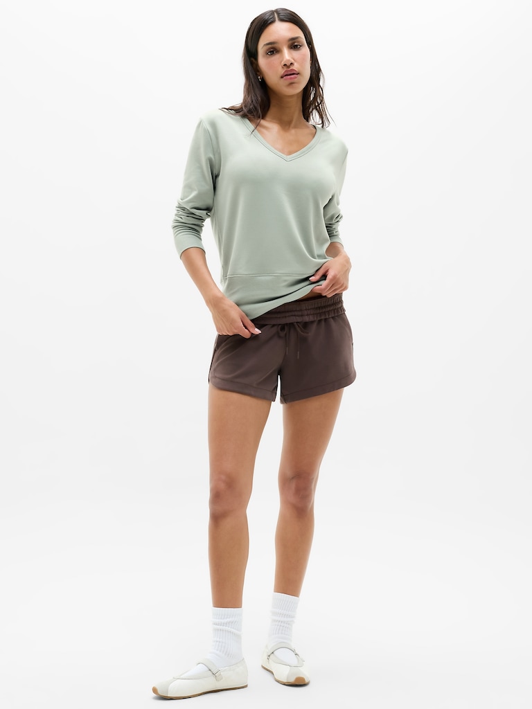 Coaster Luxe V-Neck Sweatshirt