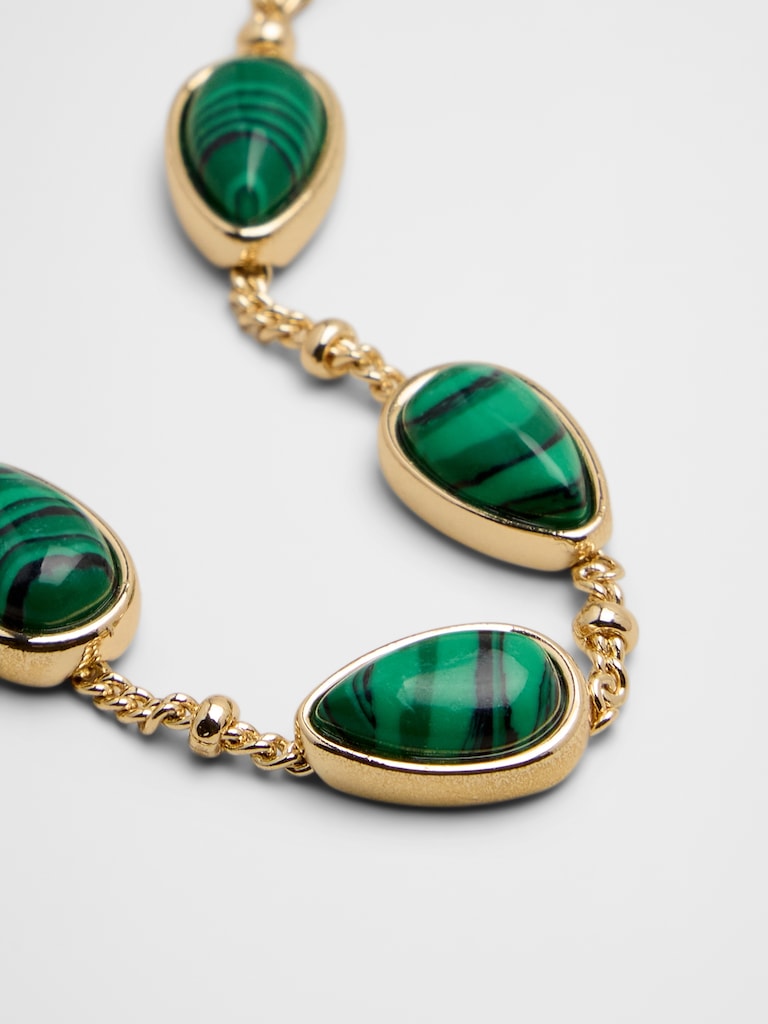 Station Stone Bracelet