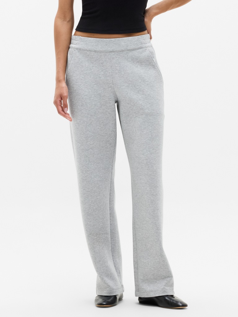 Form Knit Mid Rise Straight Pant