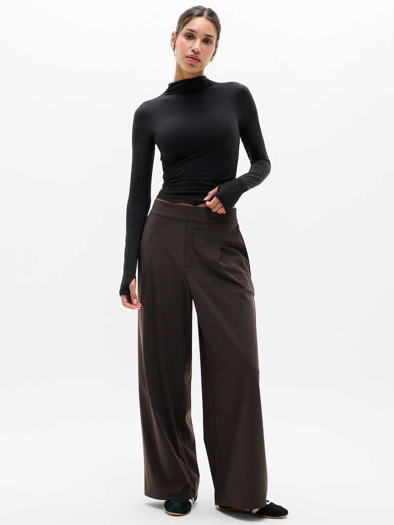 BodyMove Mock Neck Top