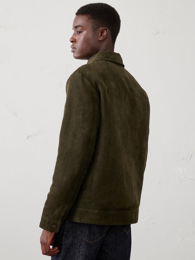 Vegan Suede Jacket