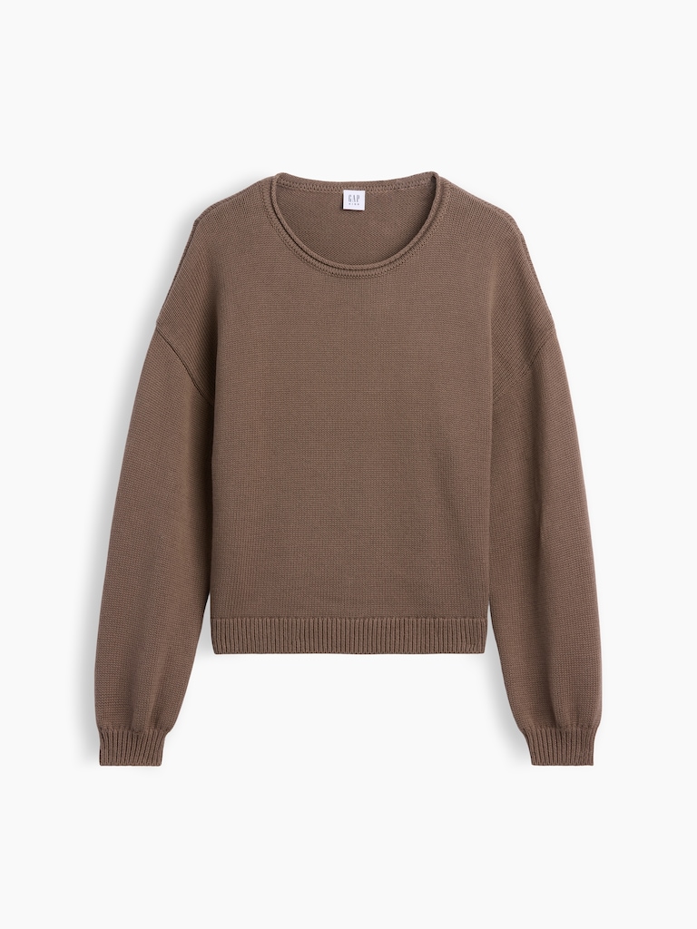 Kids Oversized Rollneck Sweater