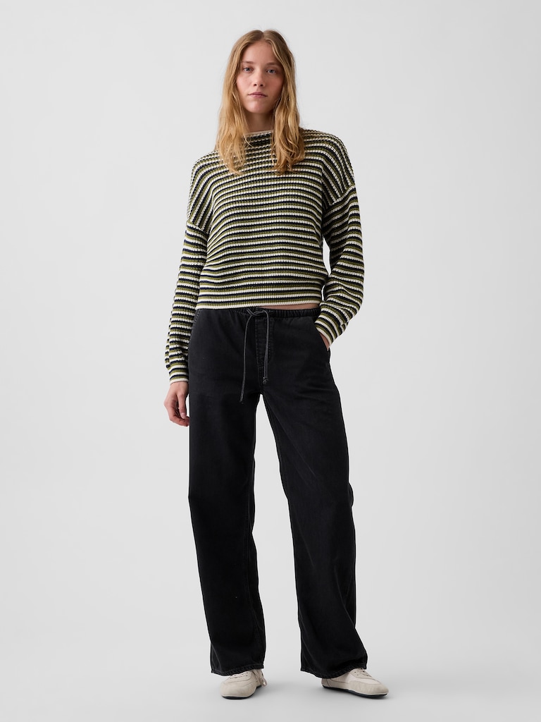 100% Cotton Oversized Rollneck Sweater