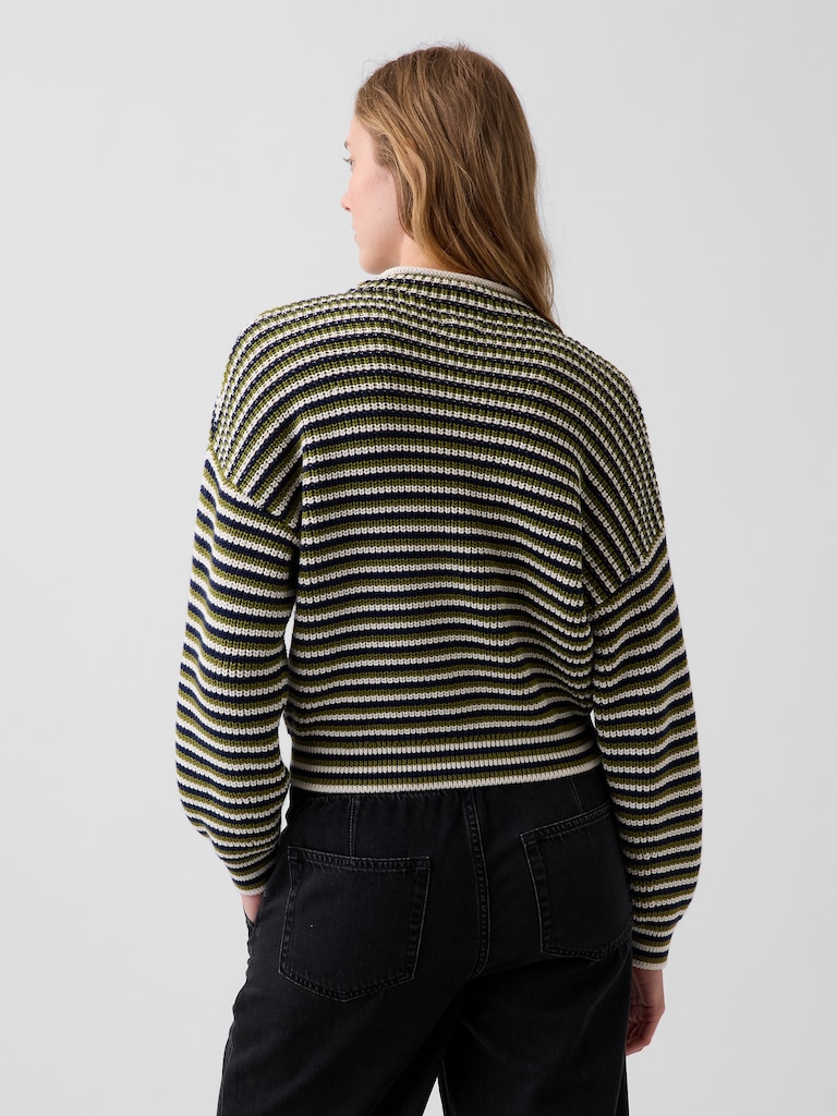 100% Cotton Oversized Rollneck Sweater