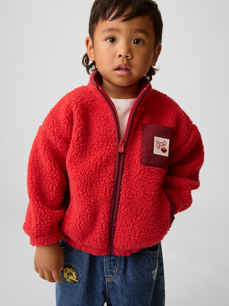 Baby & Toddler Sesame Street Sherpa Zip Jacket