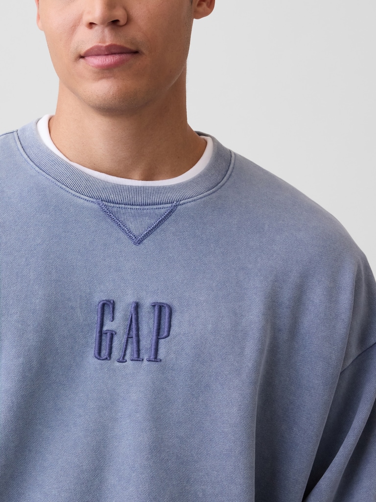 Heavyweight Oversized Logo Sweatshirt