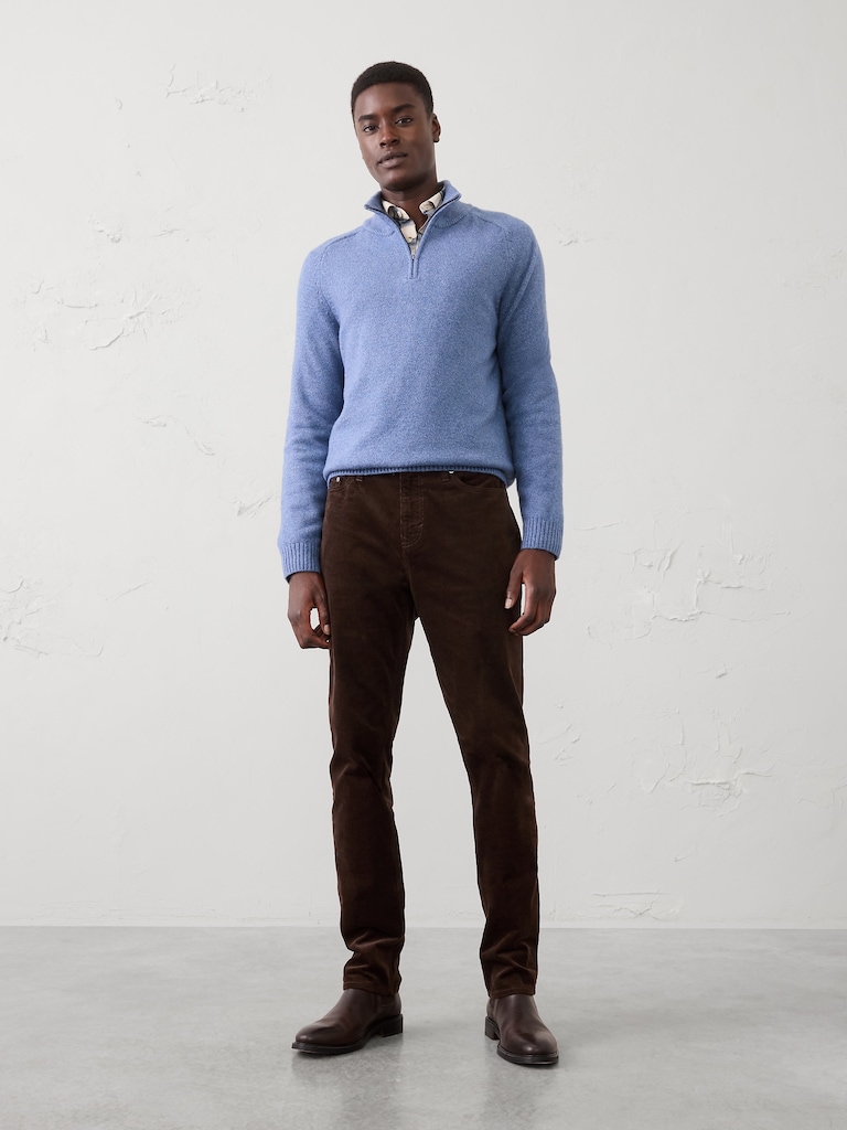 Slim-Fit Travel Corduroy Pant