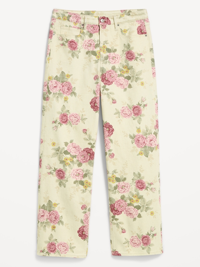 Extra High-Waisted Wide-Leg Jeans