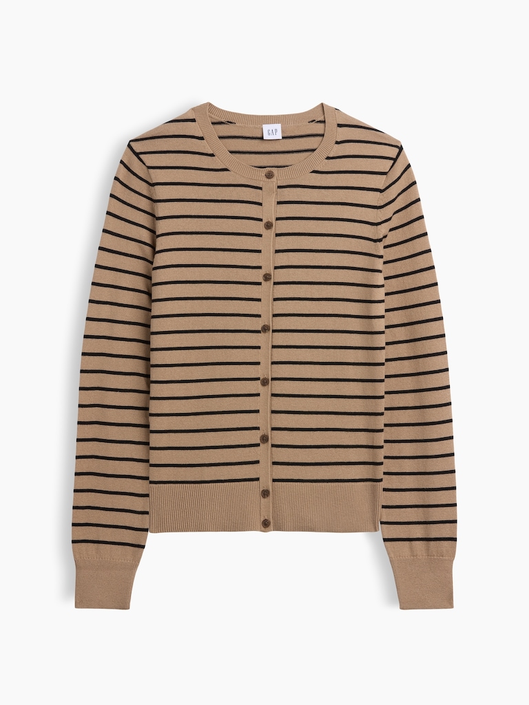 Crewneck Cardigan
