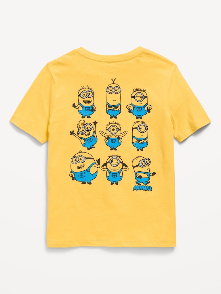 Minions™ Gender-Neutral Graphic T-Shirt for Kids