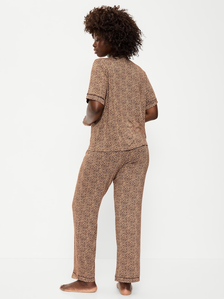 Sunday Sleep Knit Jersey Pant Set