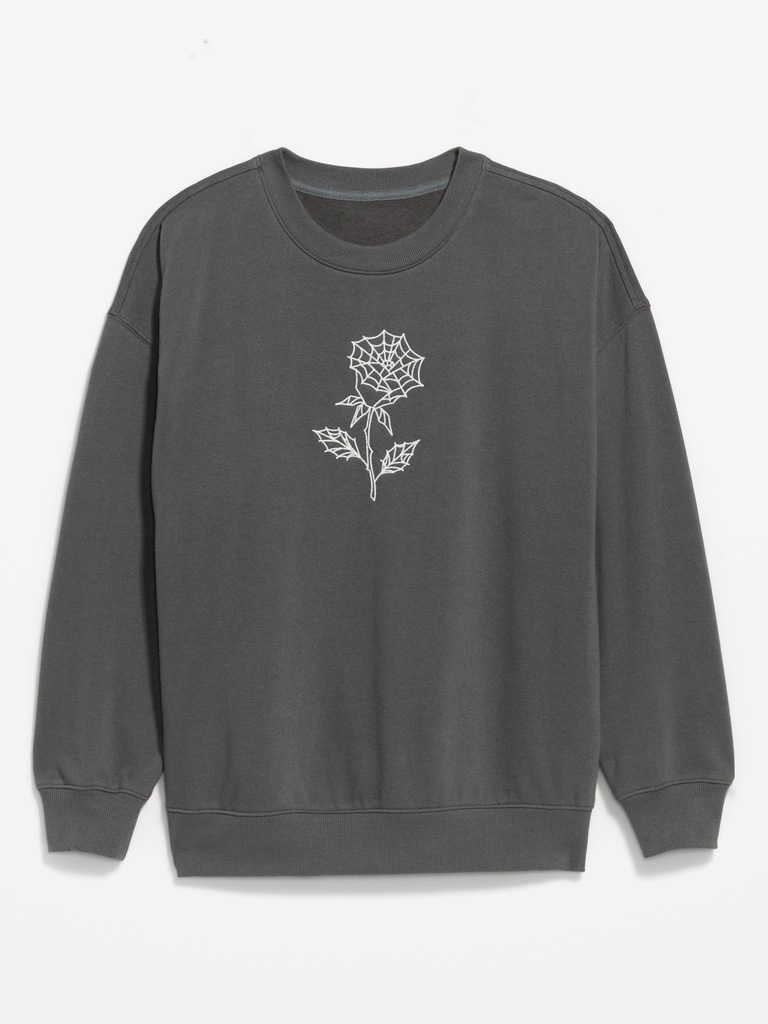 SoComfy Oversized Crew-Neck Sweatshirt