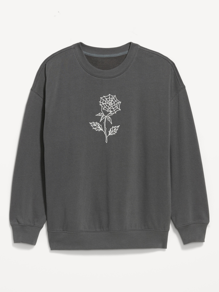 SoComfy Oversized Crew-Neck Sweatshirt