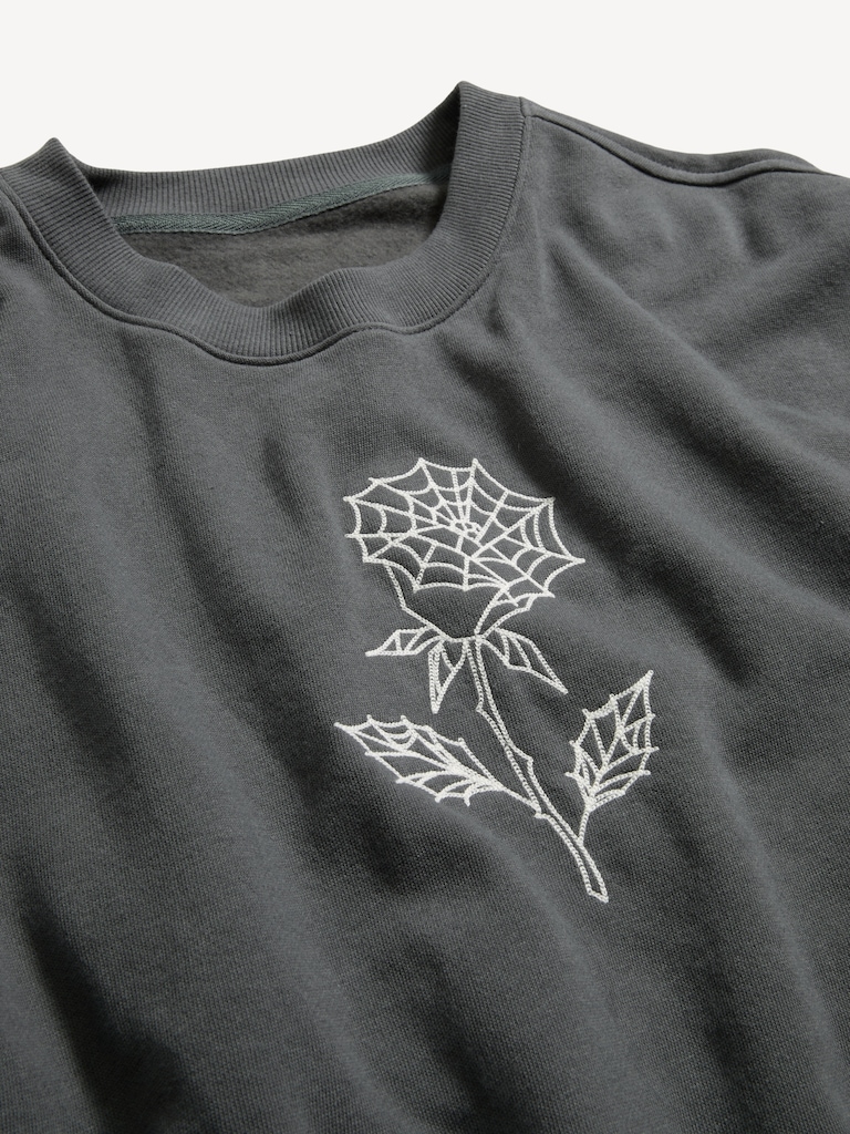 SoComfy Oversized Crew-Neck Sweatshirt