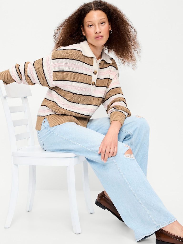 Seaside Cotton Rugby Polo
