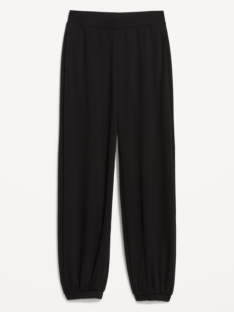 Pantalon de jogging surdimensionné bouffant en molleton raffiné