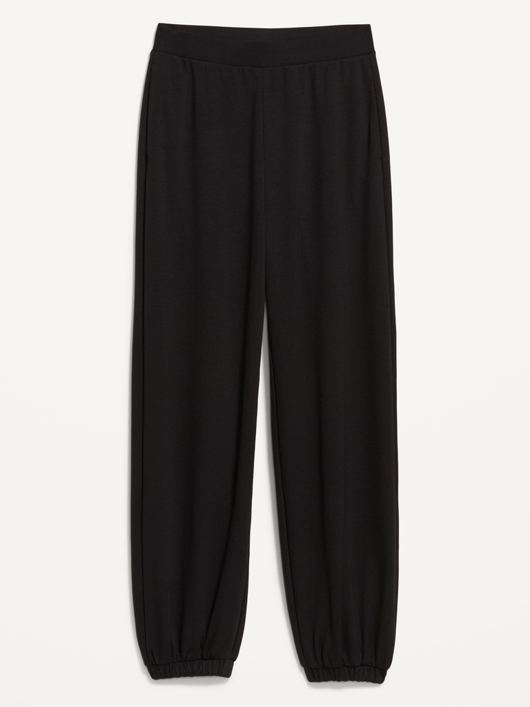 Pantalon de jogging surdimensionné bouffant en molleton raffiné